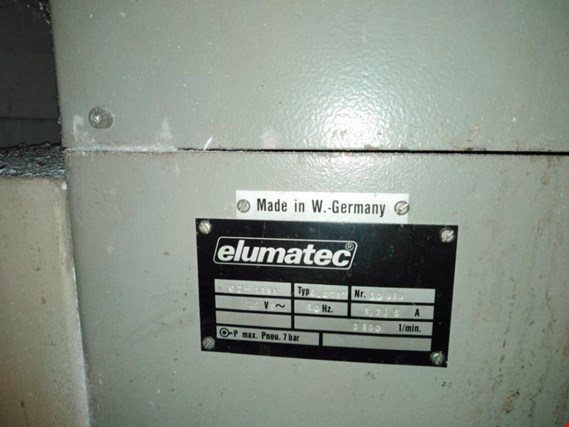 Used ELUMATEC CLS 191 2 blade saw for V groove for Sale (Auction Premium) | NetBid Industrial Auctions